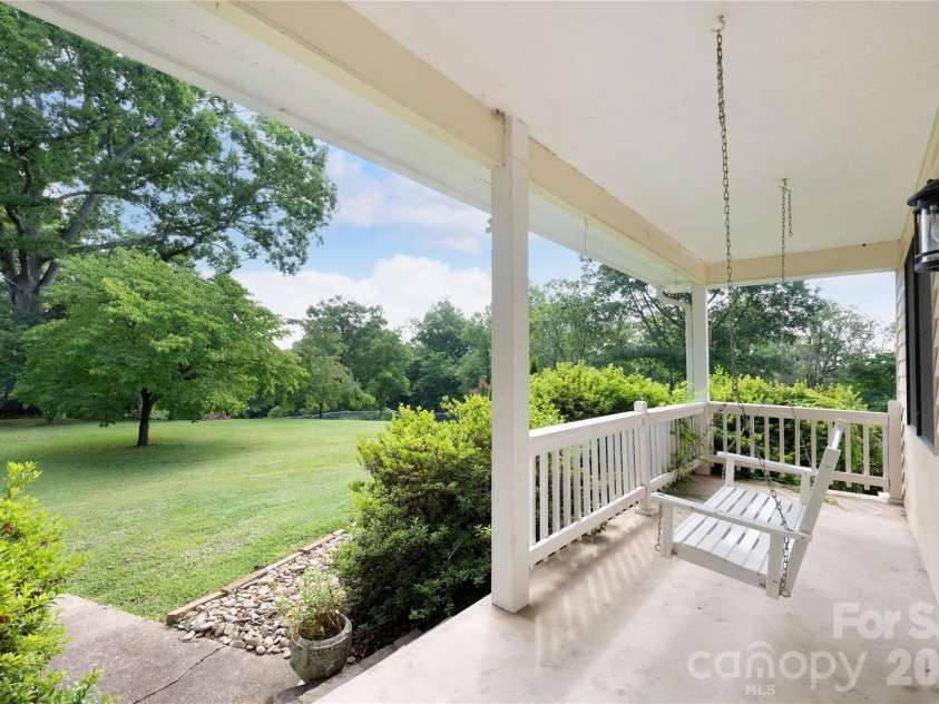 10 Old Turnpike Road, Mills River, NC 28759.  MLS# CAR4399387, YatesRealty ID 34836. Generous Front Porch
