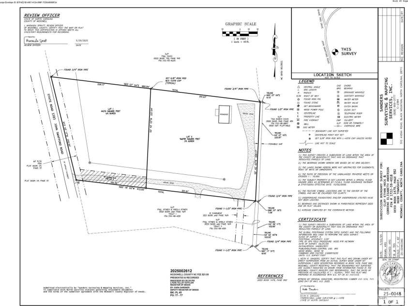 516 John Swofford Road, Nebo, NC 28761.  MLS# CAR4397617, YatesRealty ID 34839. 
