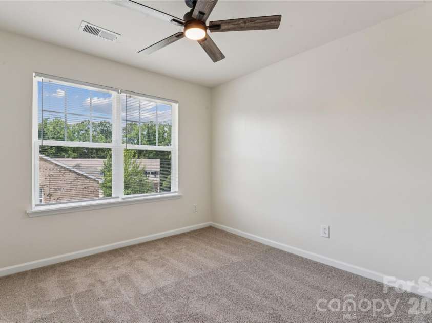 6443 Prosperity Church Road, Charlotte, NC 28269.  MLS# CAR4399263, YatesRealty ID 34840. Bedroom #3 on upper floor