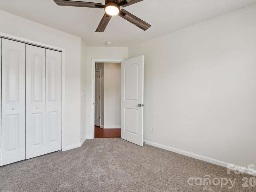 6443 Prosperity Church Road, Charlotte, NC 28269.  MLS# CAR4399263, YatesRealty ID 34840. Bedroom #3 on upper floor