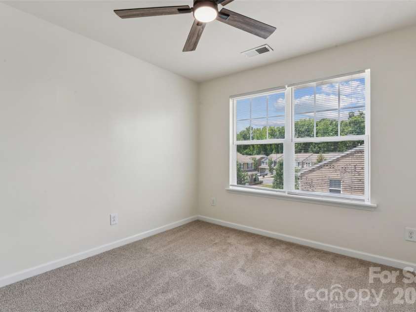 6443 Prosperity Church Road, Charlotte, NC 28269.  MLS# CAR4399263, YatesRealty ID 34840. Bedroom #4 on upper floor
