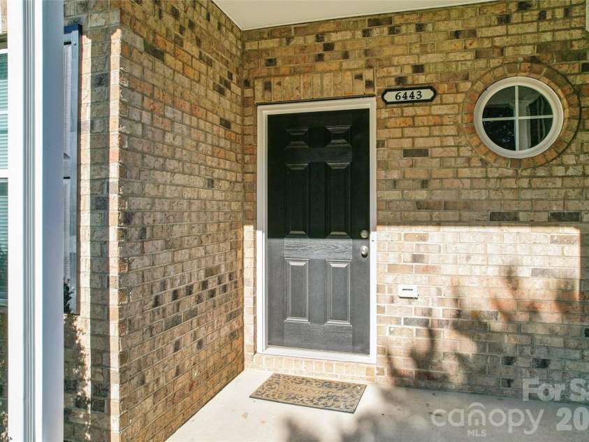 6443 Prosperity Church Road, Charlotte, NC 28269.  MLS# CAR4399263, YatesRealty ID 34840. Covered front porch