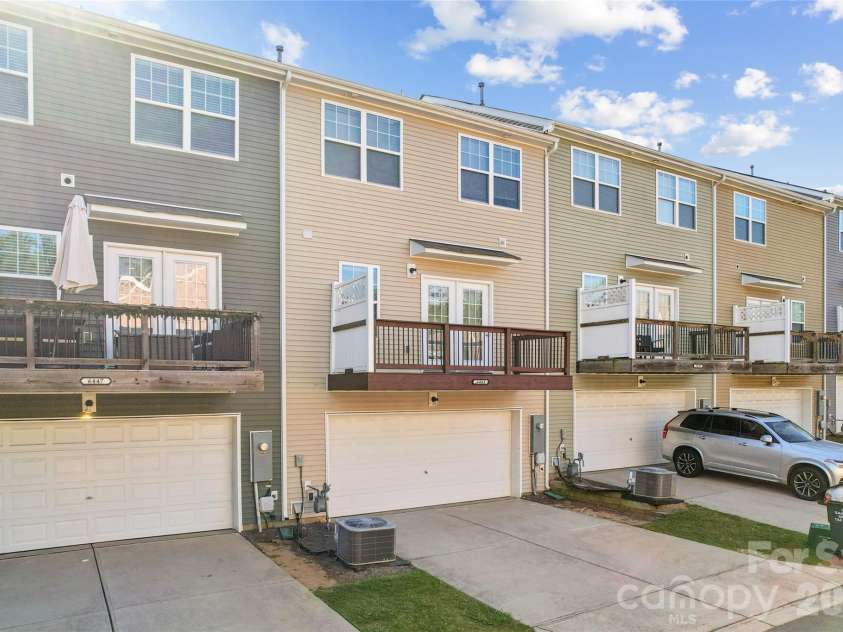 6443 Prosperity Church Road, Charlotte, NC 28269.  MLS# CAR4399263, YatesRealty ID 34840. Exterior Back