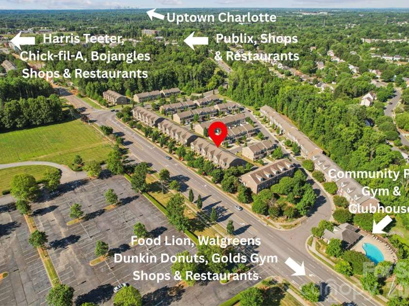 6443 Prosperity Church Road, Charlotte, NC 28269.  MLS# CAR4399263, YatesRealty ID 34840. Location, location, location!