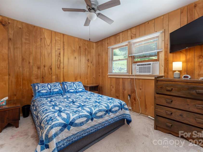 1145 Woolyshot Branch Road, Hot Springs, NC 28743.  MLS# CAR4295648, YatesRealty ID 34844. Bedroom 2. Upper level. 