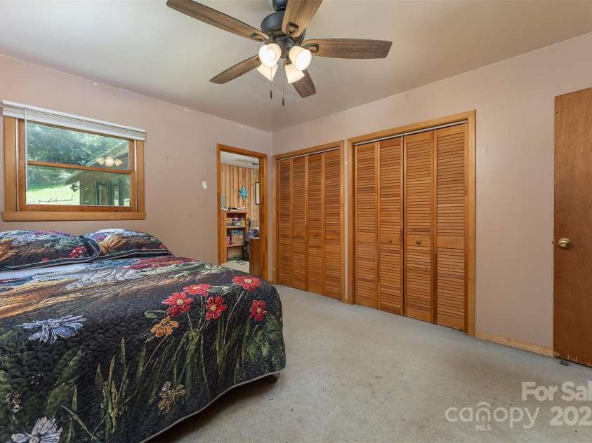 1145 Woolyshot Branch Road, Hot Springs, NC 28743.  MLS# CAR4295648, YatesRealty ID 34844. Bedroom 4. Upper level. 