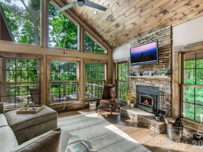 1009 Larkspur Trail, Banner Elk, NC 28604.  MLS# CAR4400317, YatesRealty ID 34855. 
