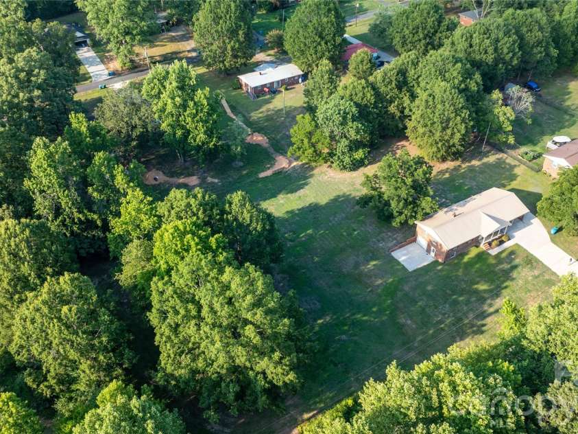 2209 Woodhurst Lane, Albemarle, NC 28001.  MLS# CAR4399796, YatesRealty ID 34856. Overhead all 3 lots