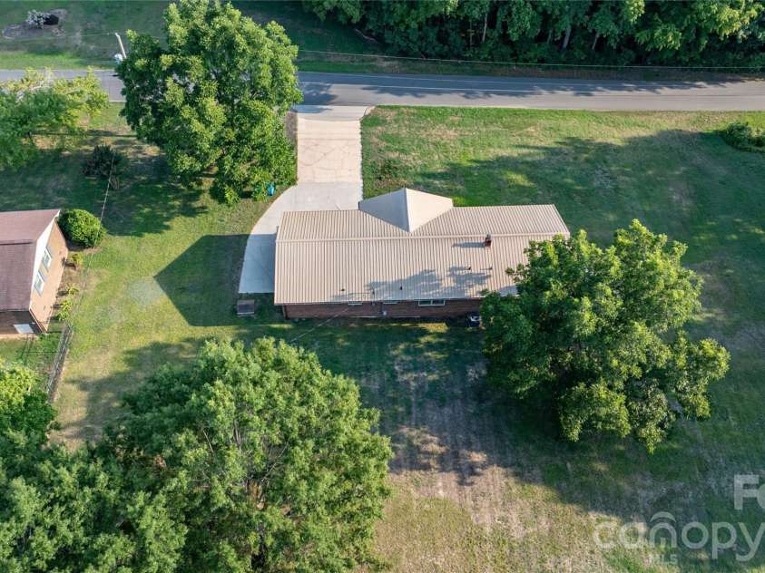 2209 Woodhurst Lane, Albemarle, NC 28001.  MLS# CAR4399796, YatesRealty ID 34856. Overhead Backyard