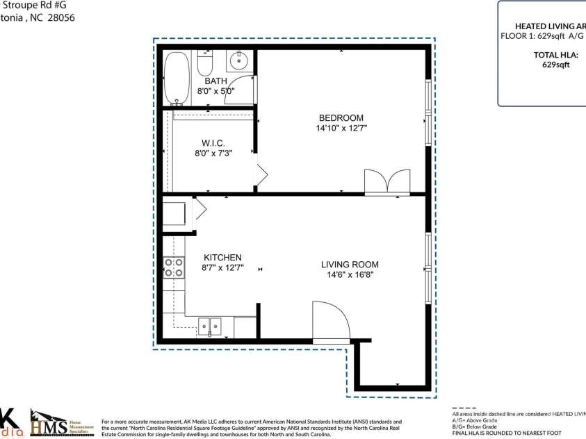 109 Stroupe Road, Gastonia, NC 28056.  MLS# CAR4295951, YatesRealty ID 34857. 