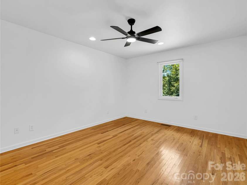 711 Meadow Crest Road, Tryon, NC 28782.  MLS# CAR4399879, YatesRealty ID 34861. Second bedroom on main level