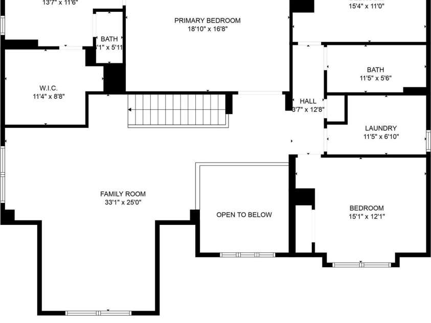 12710 Longford Crossing Place, Huntersville, NC 28078.  MLS# CAR4294654, YatesRealty ID 34868. Floor Plan - Upper Level