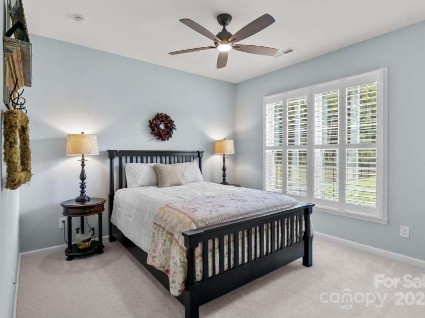 12710 Longford Crossing Place, Huntersville, NC 28078.  MLS# CAR4294654, YatesRealty ID 34868. Guest bedroom on main level
