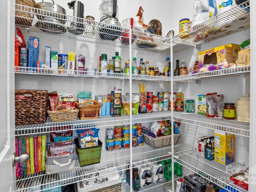 12710 Longford Crossing Place, Huntersville, NC 28078.  MLS# CAR4294654, YatesRealty ID 34868. Walk-in pantry for additional storage