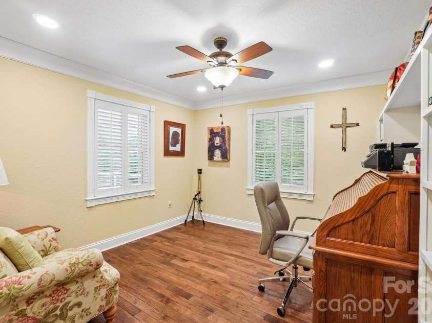671 Trillium Lane, Mars Hill, NC 28754.  MLS# CAR4398850, YatesRealty ID 34879. Office/Bonus Room Main Level