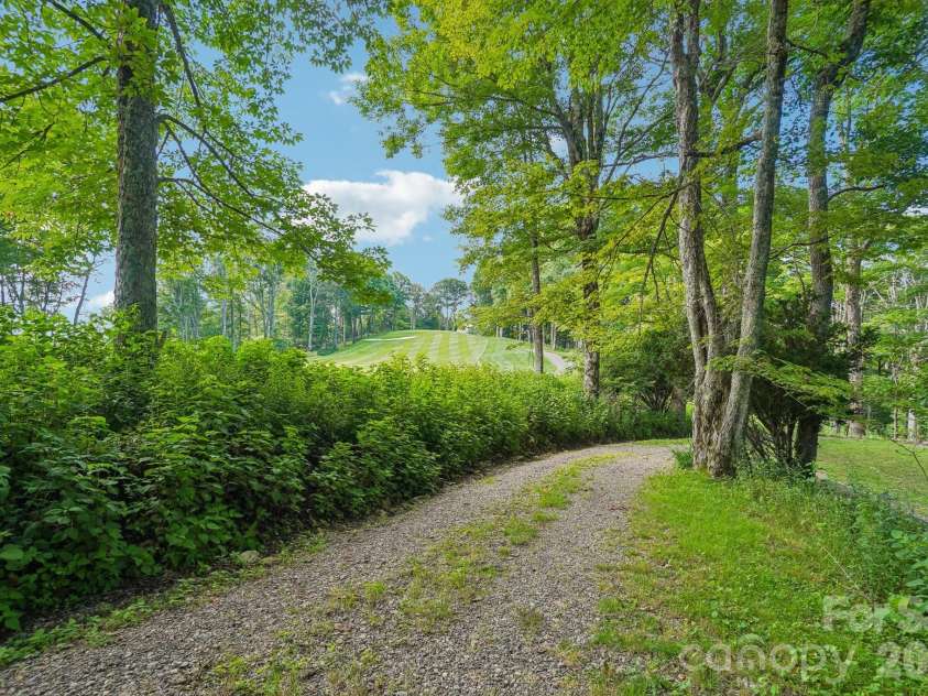 1209 Mckinney Gap Drive, Mars Hill, NC 28754.  MLS# CAR4399695, YatesRealty ID 34886. Approach to House