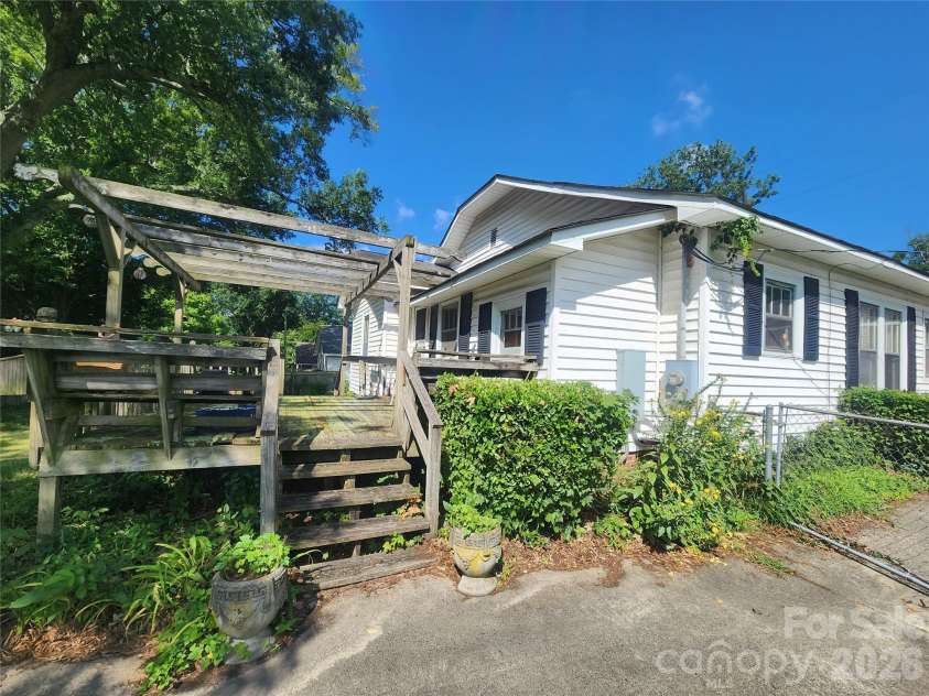 29 Brookwood Avenue, Concord, NC 28025.  MLS# CAR4396464, YatesRealty ID 34890. DECK NEEDS SOME TLC