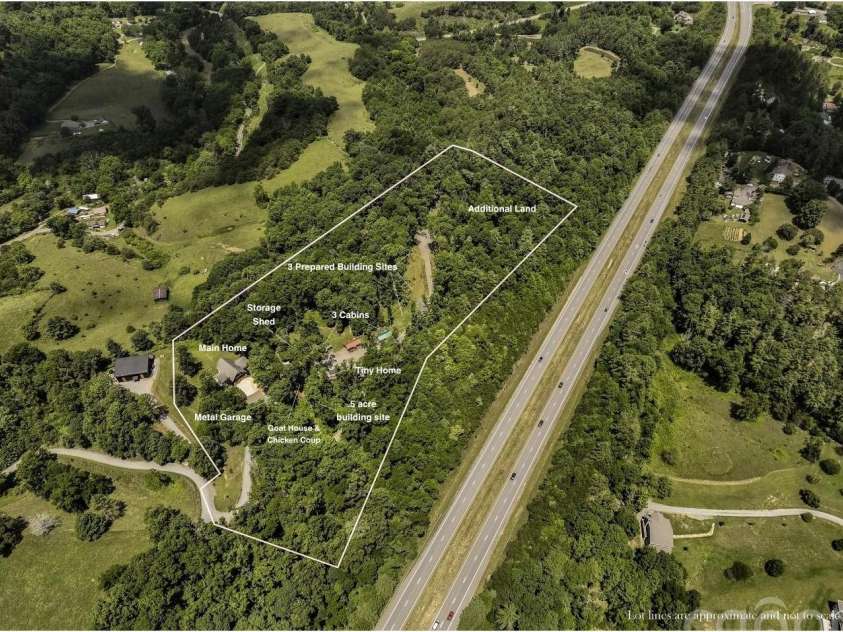 119 & 127 Deer Hill Lane, Weaverville, NC 28787.  MLS# CAR4393387, YatesRealty ID 34893. 