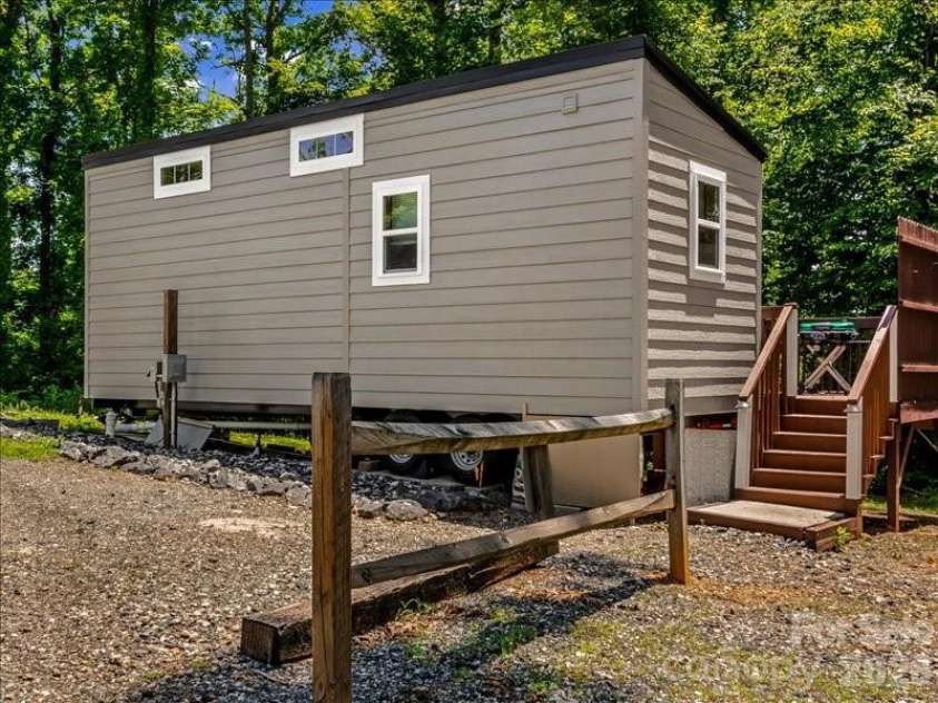 119 & 127 Deer Hill Lane, Weaverville, NC 28787.  MLS# CAR4393387, YatesRealty ID 34893. Tiny Home