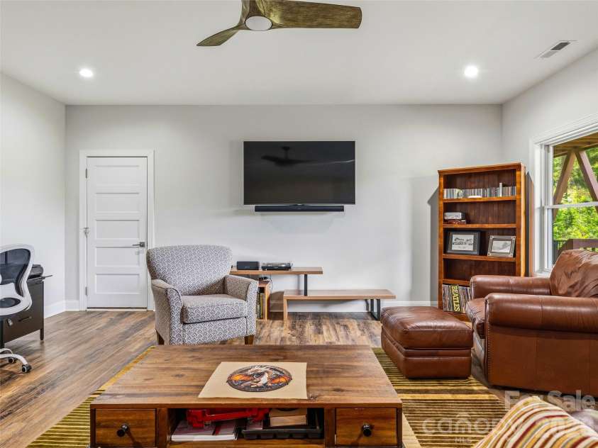 11 Timber Hill Drive, Leicester, NC 28748.  MLS# CAR4395563, YatesRealty ID 34902. Easy access to the large walk-in basement.