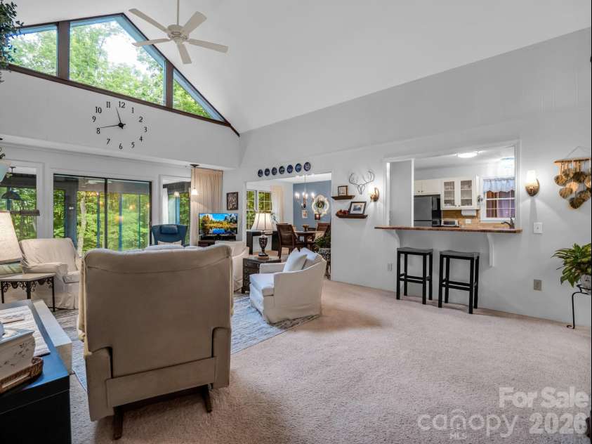 390 Mountain Laurel Drive, Columbus, NC 28722.  MLS# CAR4399139, YatesRealty ID 34904. Open floor plan
