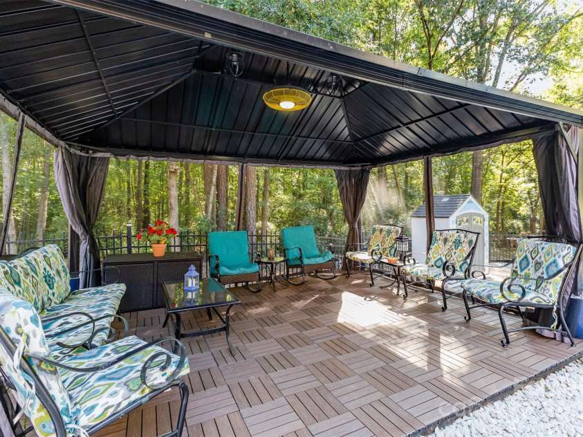 15655 Highway 601 Highway, Midland, NC 28107.  MLS# CAR4302018, YatesRealty ID 34905. Gazebo adjecent to Pool