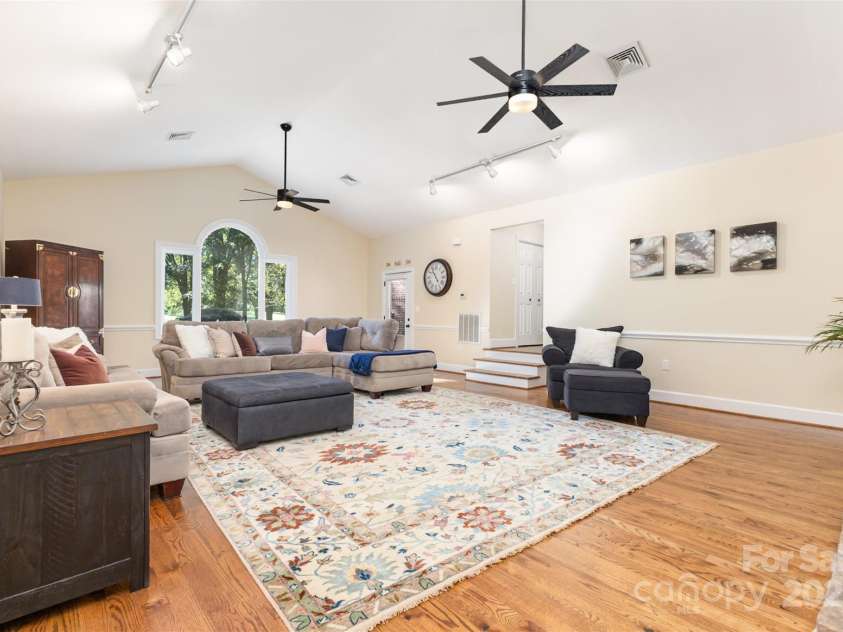 15655 Highway 601 Highway, Midland, NC 28107.  MLS# CAR4302018, YatesRealty ID 34905. Main Level Family Room with Fireplace