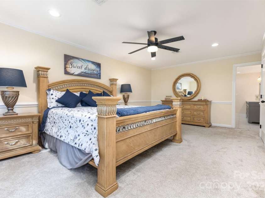 15655 Highway 601 Highway, Midland, NC 28107.  MLS# CAR4302018, YatesRealty ID 34905. Upper Level Primary Suite