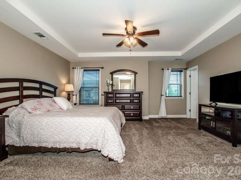 130 Eagles Landing Drive, Mooresville, NC 28117.  MLS# CAR4407110, YatesRealty ID 34907. Trey ceiling in primary