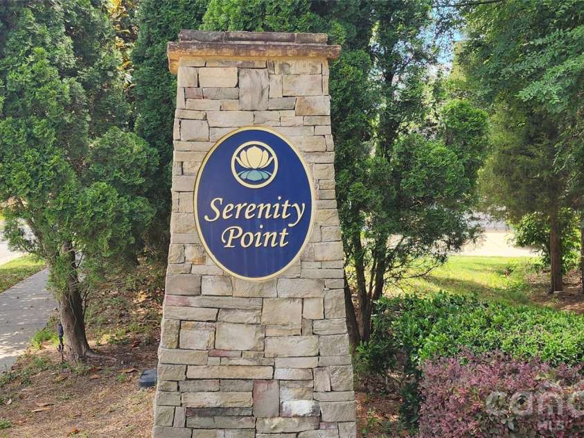 1238 Stonecrest Boulevard, Fort Mill, SC 29708.  MLS# CAR4394779, YatesRealty ID 34912. Serenity Point Entrance