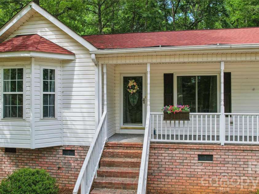 505 Wesley Drive, Salisbury, NC 28146.  MLS# CAR4396083, YatesRealty ID 34913. Large Welcoming Front Porch
