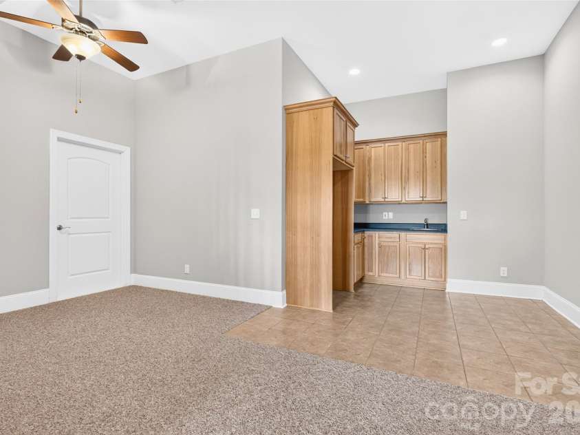 1390 Langdon Road, Sherrills Ford, NC 28673.  MLS# CAR4396931, YatesRealty ID 34916. Basement kitchenette and flex