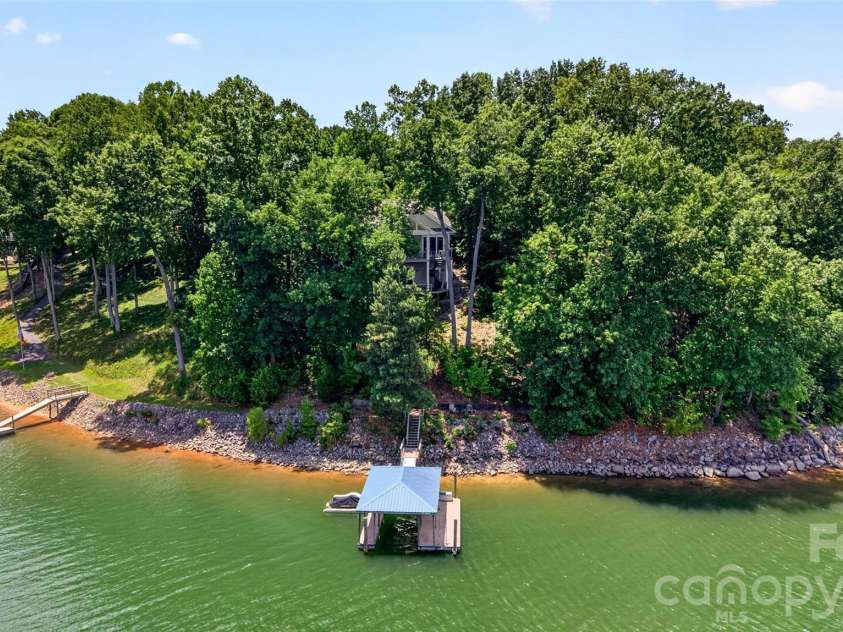 1390 Langdon Road, Sherrills Ford, NC 28673.  MLS# CAR4396931, YatesRealty ID 34916. Drone