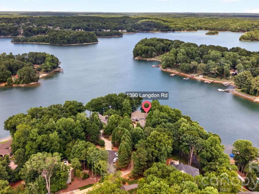 1390 Langdon Road, Sherrills Ford, NC 28673.  MLS# CAR4396931, YatesRealty ID 34916. Drone
