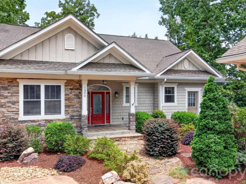 1390 Langdon Road, Sherrills Ford, NC 28673.  MLS# CAR4396931, YatesRealty ID 34916. Front Exterior