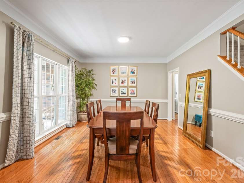 11786 Crossroads Place, Concord, NC 28025.  MLS# CAR4396437, YatesRealty ID 34919. Spacious Dining Room