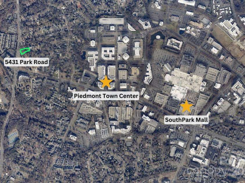 5431 Park Road, Charlotte, NC 28209.  MLS# CAR4205433, YatesRealty ID 3492. 