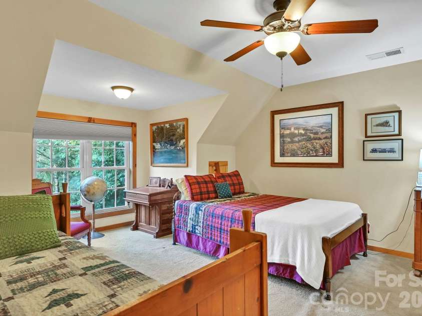 124 Small Creek Drive, Lake Lure, NC 28746.  MLS# CAR4396298, YatesRealty ID 34920. Second Level En-suite