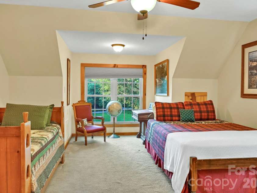 124 Small Creek Drive, Lake Lure, NC 28746.  MLS# CAR4396298, YatesRealty ID 34920. Second Level En-suite
