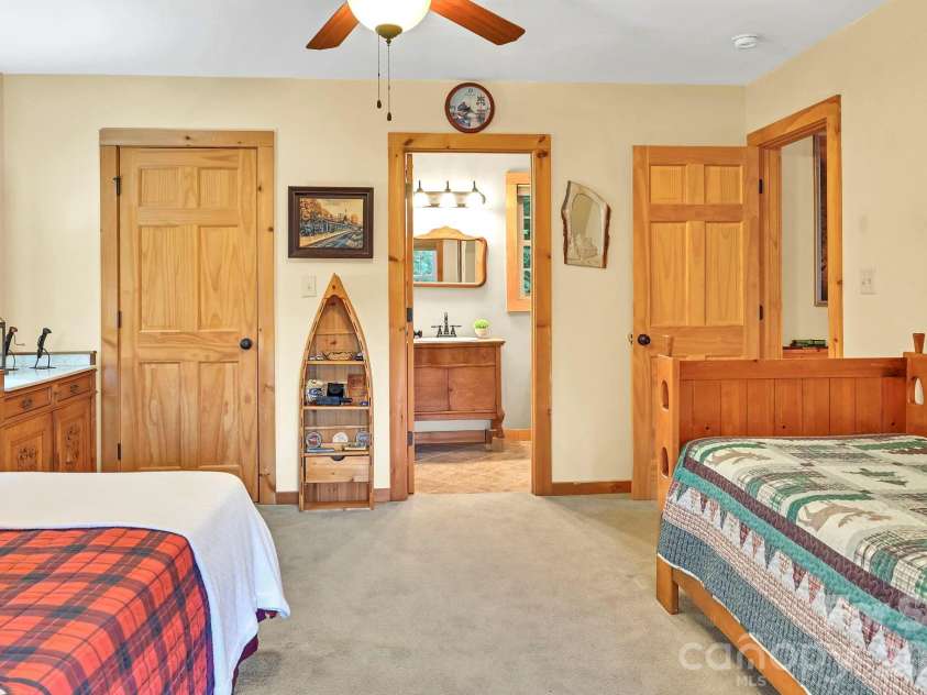 124 Small Creek Drive, Lake Lure, NC 28746.  MLS# CAR4396298, YatesRealty ID 34920. Second Level En-suite