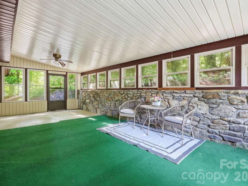 1 Mountain Heritage Place, Candler, NC 28715.  MLS# CAR4378436, YatesRealty ID 34935. 3 season room-huge!