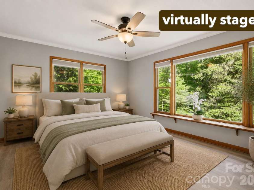 1 Mountain Heritage Place, Candler, NC 28715.  MLS# CAR4378436, YatesRealty ID 34935. Virtually staged