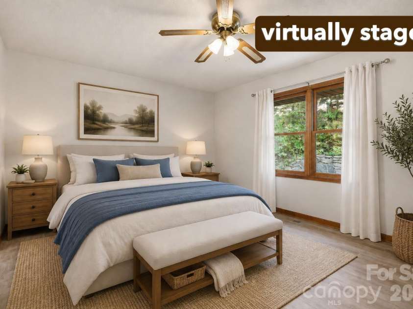 1 Mountain Heritage Place, Candler, NC 28715.  MLS# CAR4378436, YatesRealty ID 34935. Virtually staged