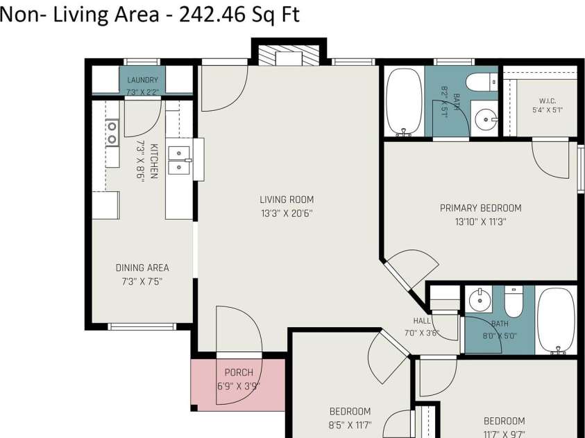 1440 Bells Knox Road, Charlotte, NC 28214.  MLS# CAR4392772, YatesRealty ID 34937. 