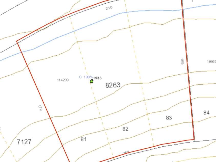 1533 Haywood Road, Hendersonville, NC 28791.  MLS# CAR4146525, YatesRealty ID 3494. Topography