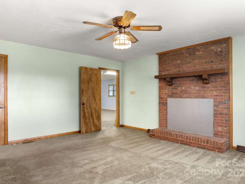 3110 Zion Church Road, Shelby, NC 28150.  MLS# CAR4291685, YatesRealty ID 34945. The door on the left is to the laundry room, and the door on the right is to the bonus room