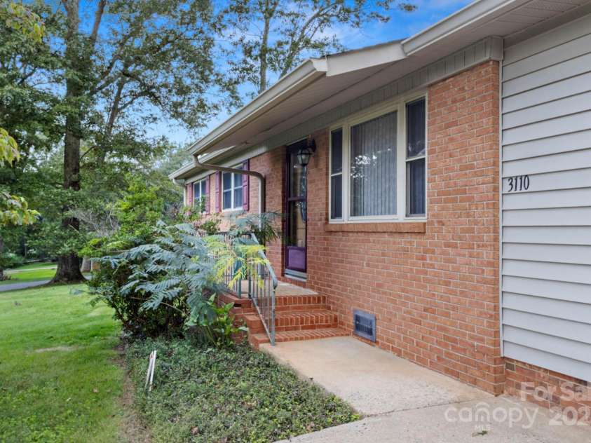 3110 Zion Church Road, Shelby, NC 28150.  MLS# CAR4291685, YatesRealty ID 34945. View of the front porch