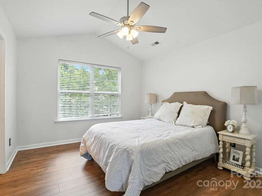 1136 Hammond Drive, Matthews, NC 28104.  MLS# CAR4296408, YatesRealty ID 34955. Primary Bedroom