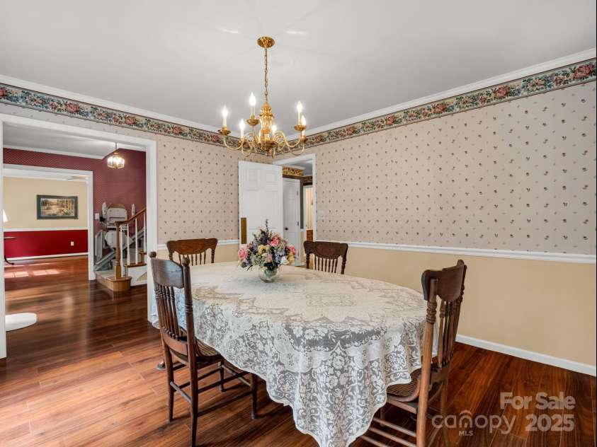 135 V S Dalton Road, Rutherfordton, NC 28139.  MLS# CAR4295215, YatesRealty ID 34958. Formal Dining Area