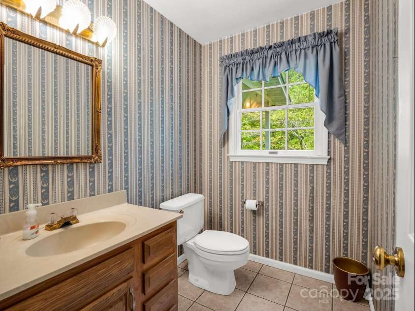 135 V S Dalton Road, Rutherfordton, NC 28139.  MLS# CAR4295215, YatesRealty ID 34958. Guest bathroom on main